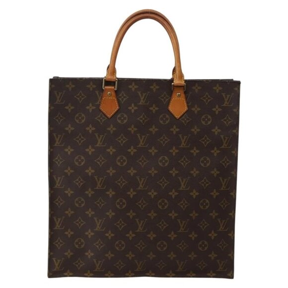LOUIS VUITTON Monogram Sac Plat Hand Bag M51140 LV Auth 143141 - Picture 3 of 16